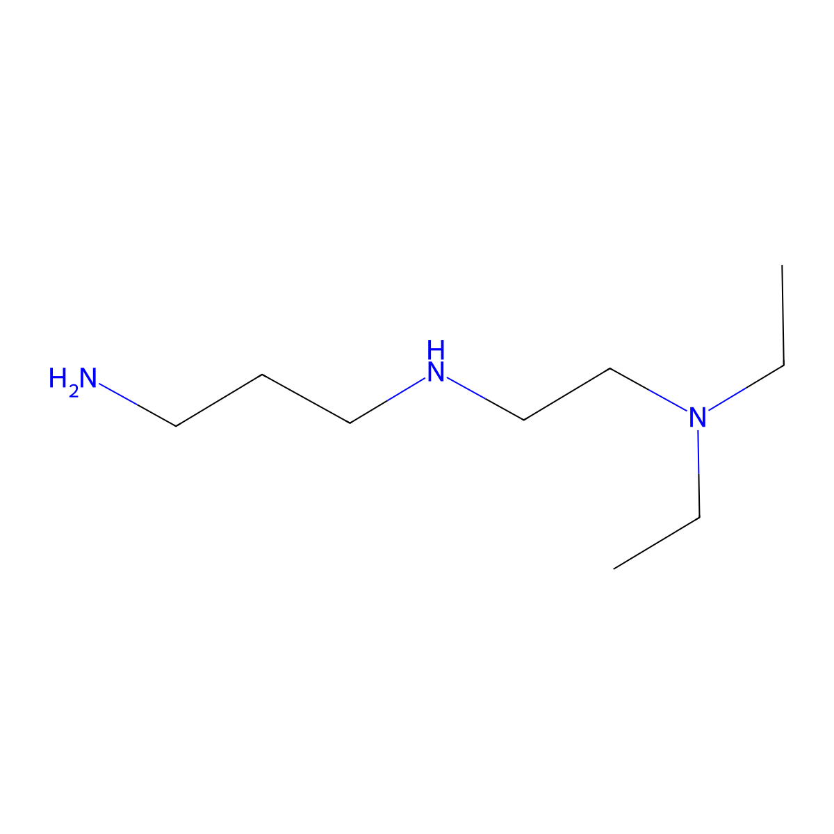 N1-[2-(Diethylamino)ethyl]-1,3-propanediamine molecular structure, CAS 10563-30-1