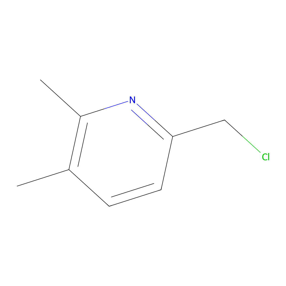 6-(Chloromethyl)-2,3-dimethylpyridine molecular structure, CAS 1056641-22-5