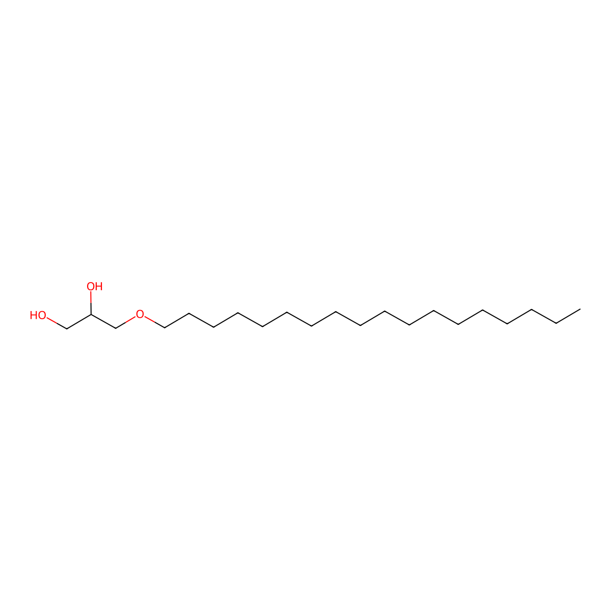 Batilol, (R)- molecular structure, CAS 10567-22-3