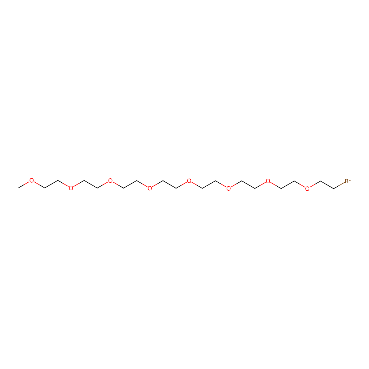 m-PEG8-bromide molecular structure, CAS 1056881-04-9