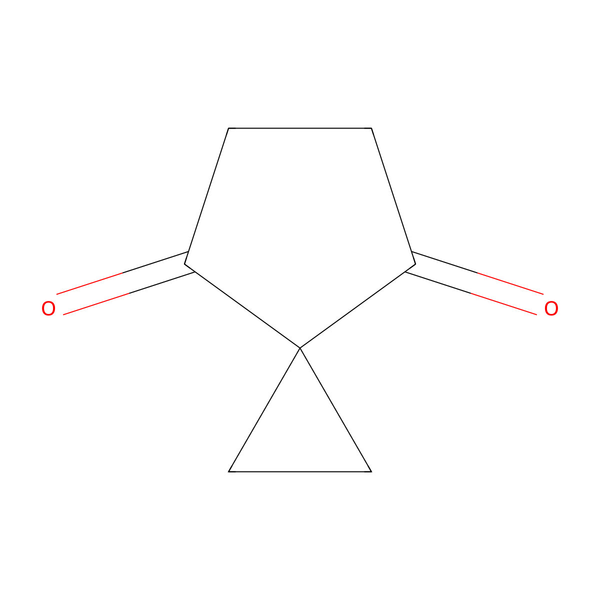 Spiro(2.4)heptane-4,7-dione molecular structure, CAS 1056970-88-7