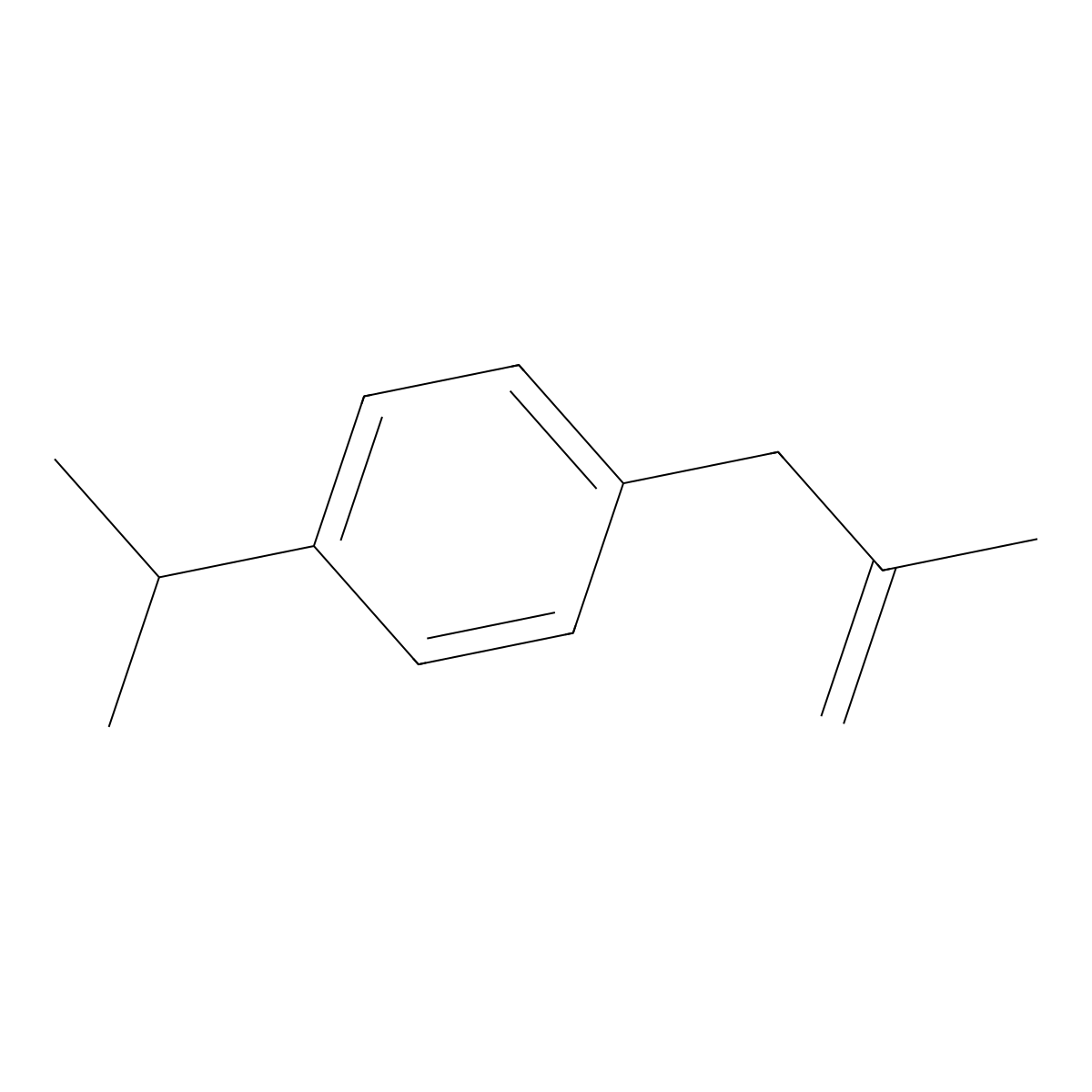 3-(4-Isopropylphenyl)-2-methyl-1-propene molecular structure, CAS 105737-89-1
