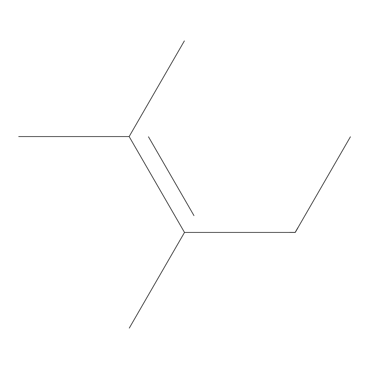 2,3-Dimethyl-2-pentene molecular structure, CAS 10574-37-5