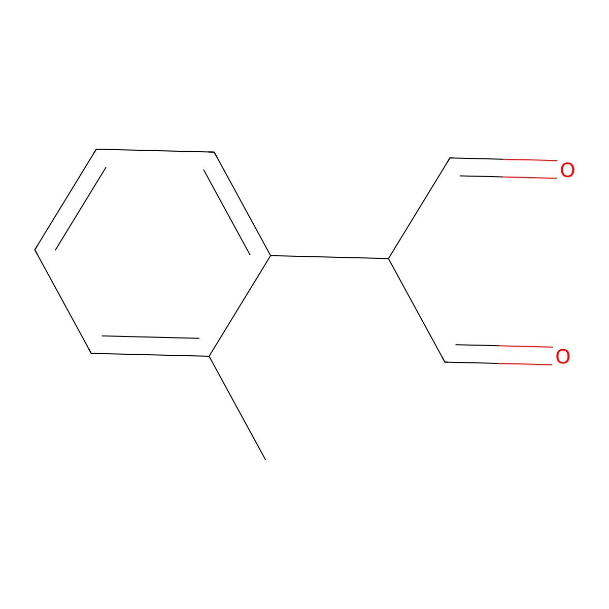 2-(2-Methylphenyl)propanedial molecular structure, CAS 1057670-80-0