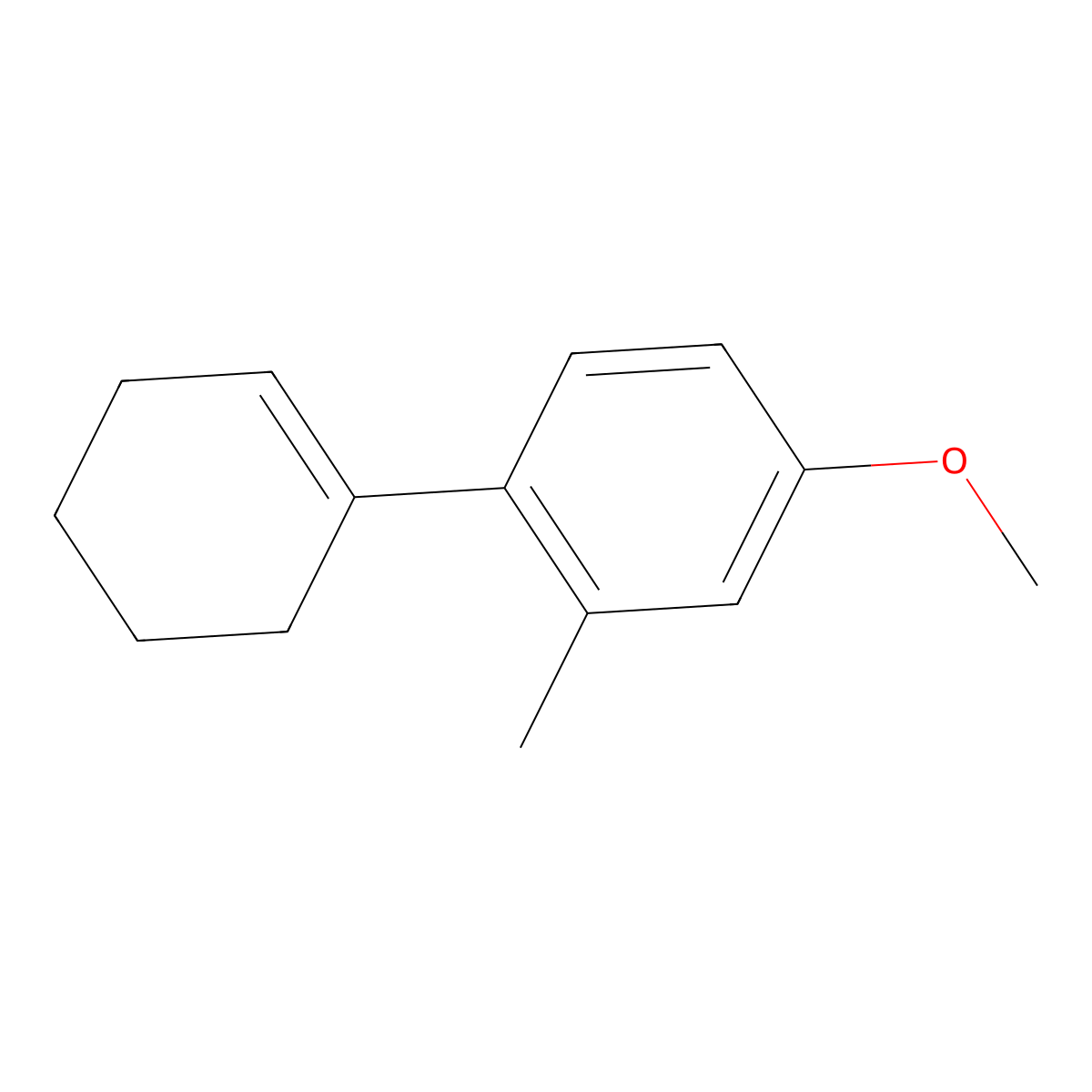 4'-Methoxy-2'-methyl-2,3,4,5-tetrahydro-1,1'-biphenyl molecular structure, CAS 1058160-22-7