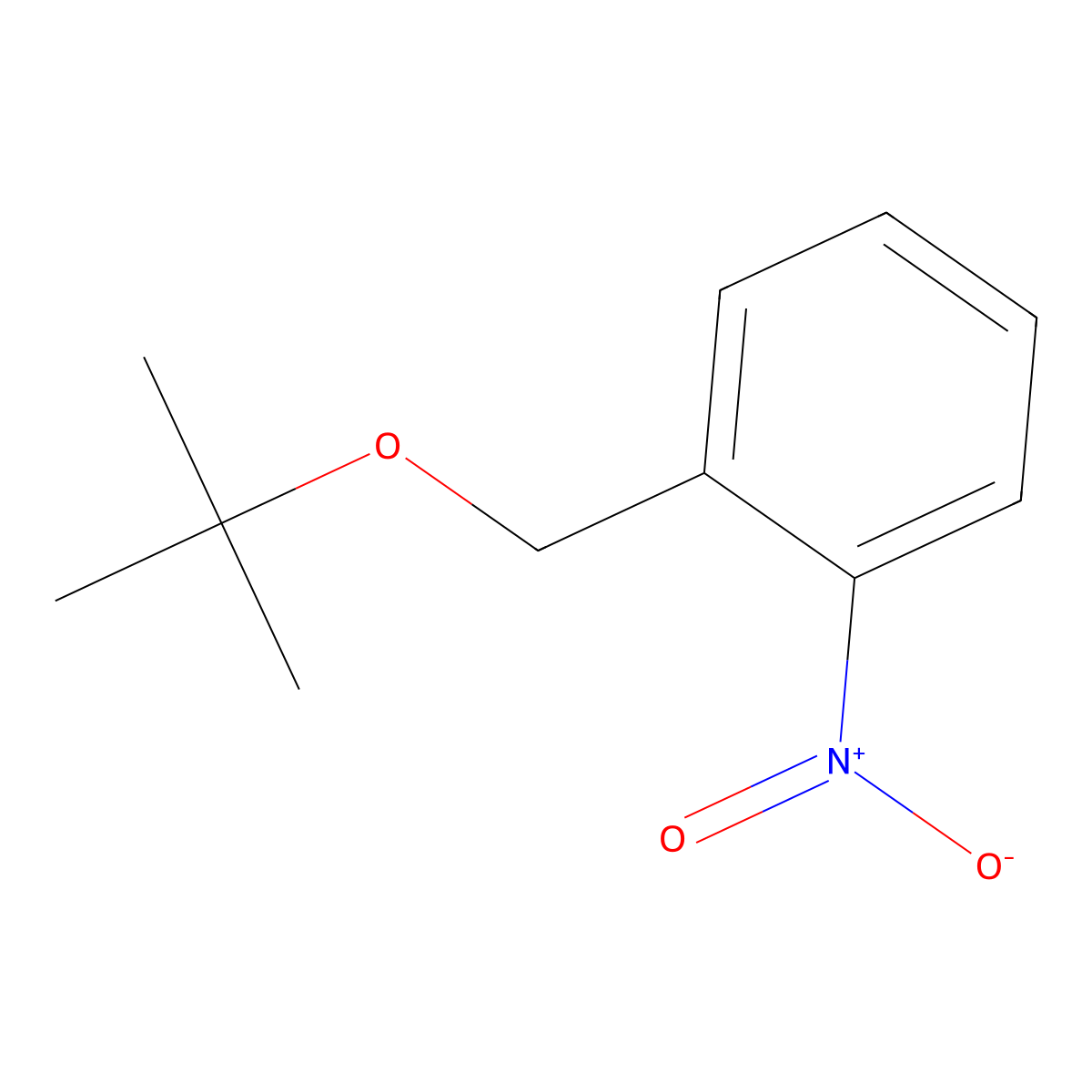1-[(Tert-butoxy)methyl]-2-nitrobenzene molecular structure, CAS 1058703-66-4
