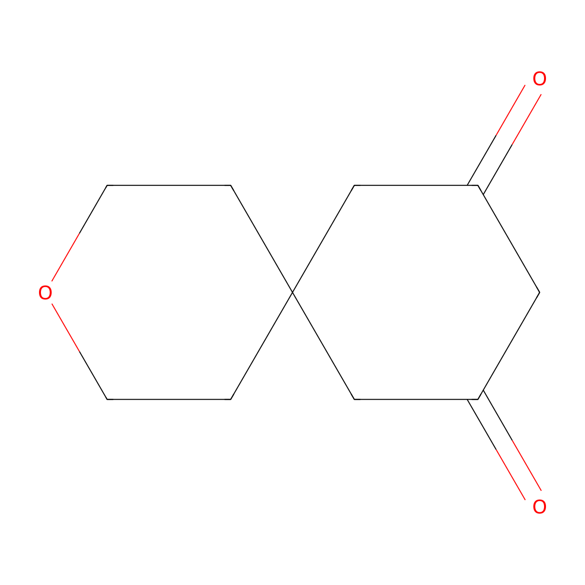 3-Oxaspiro[5.5]undecane-8,10-dione molecular structure, CAS 1058731-65-9