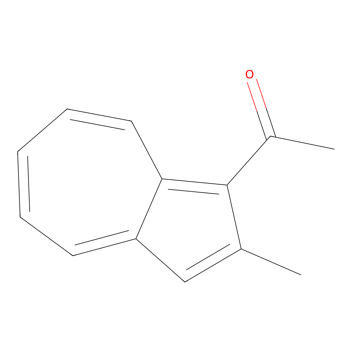 1-(2-Methylazulen-1-yl)ethanone molecular structure, CAS 105903-83-1