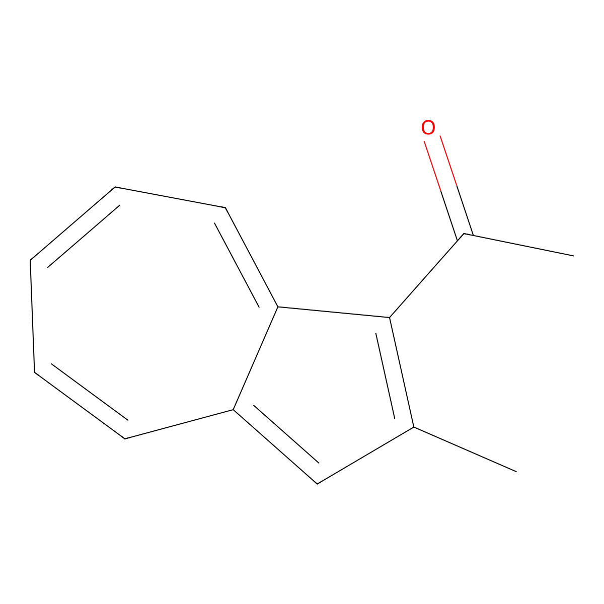 1-(2-Methylazulen-1-yl)ethanone molecular structure, CAS 105903-83-1