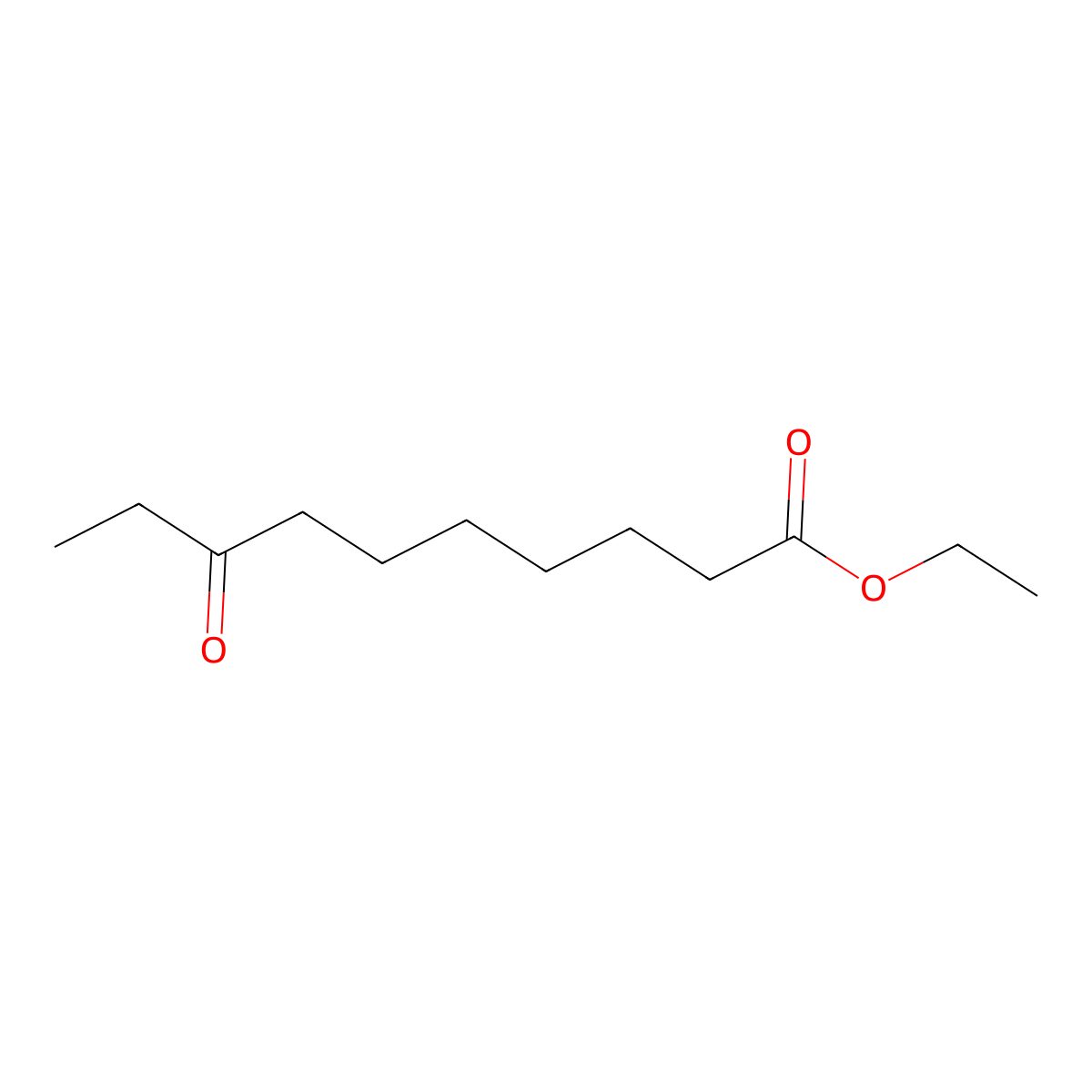Ethyl 8-oxodecanoate molecular structure, CAS 105906-29-4