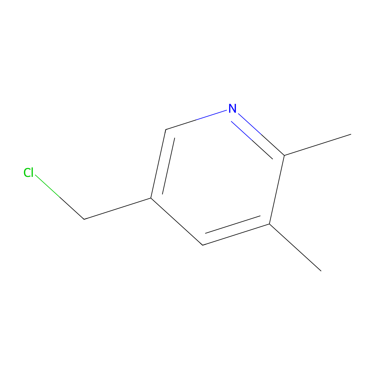 5-(Chloromethyl)-2,3-dimethylpyridine molecular structure, CAS 1059071-86-1
