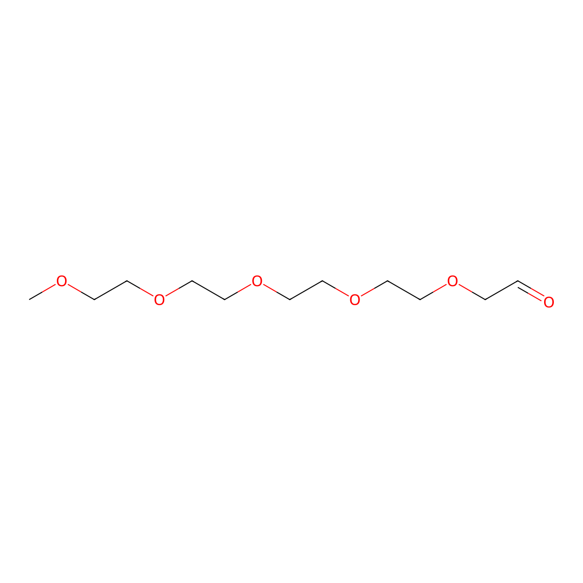 m-PEG4-CH2-aldehyde molecular structure, CAS 1059189-65-9