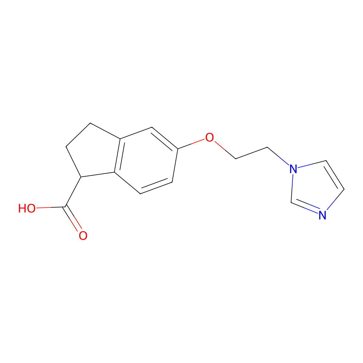 Camonagrel molecular structure, CAS 105920-77-2