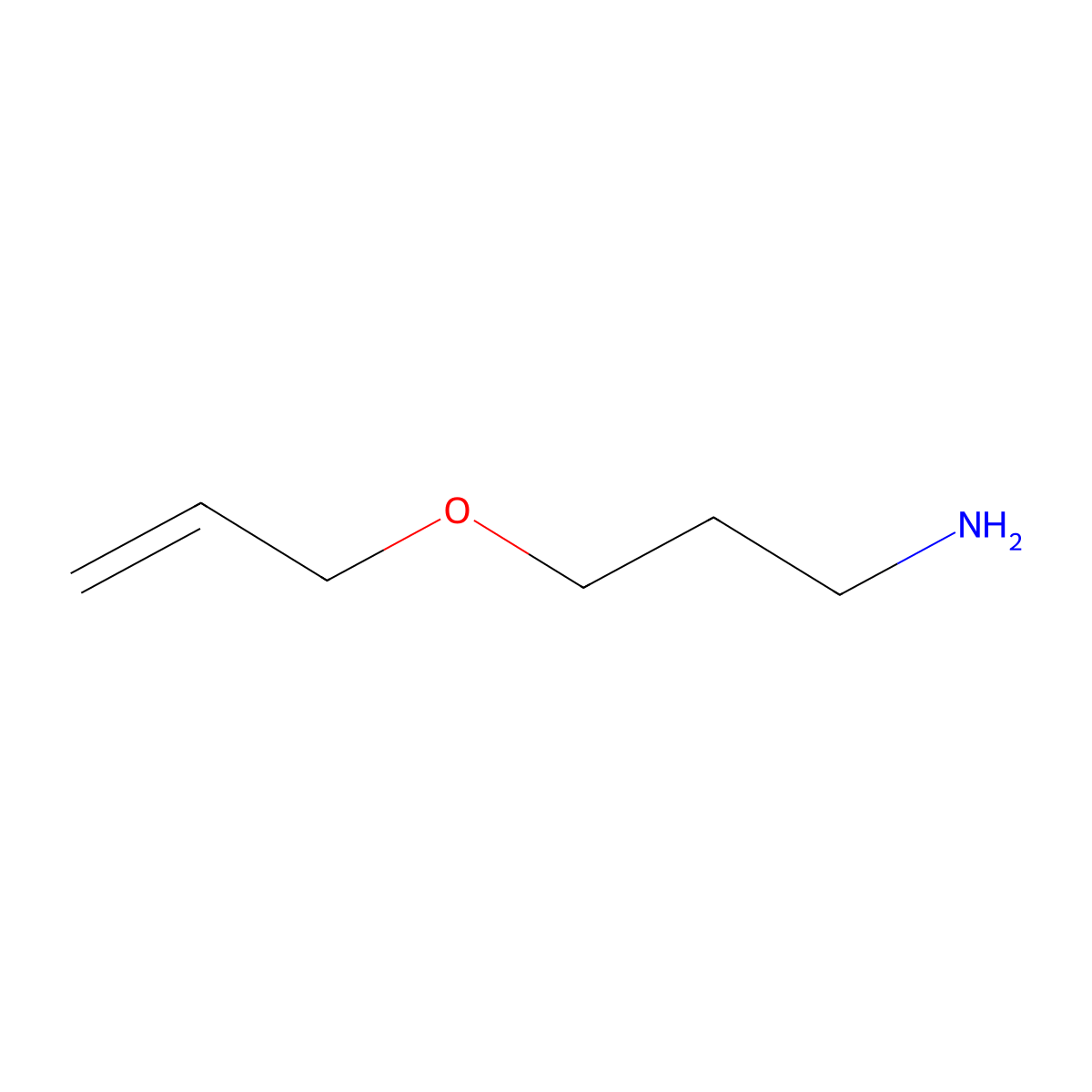 3-(Prop-2-en-1-yloxy)propan-1-amine molecular structure, CAS 105939-61-5