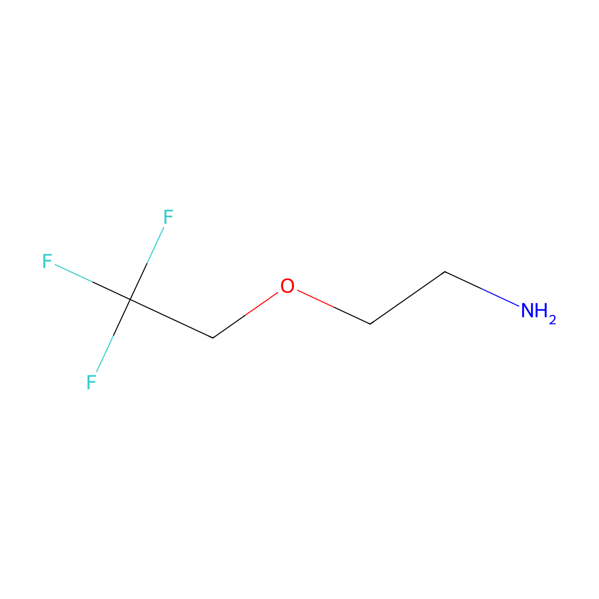 2-(2,2,2-Trifluoroethoxy)ethanamine molecular structure, CAS 105939-65-9