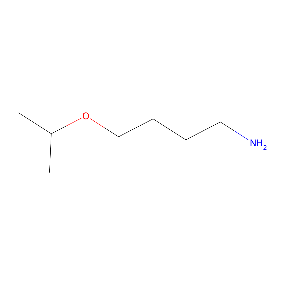 4-(Propan-2-yloxy)butan-1-amine molecular structure, CAS 105939-74-0