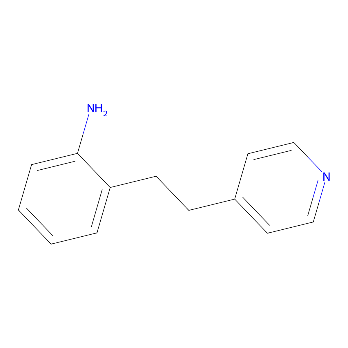 4-(2-Aminophenethyl)pyridine molecular structure, CAS 105972-24-5