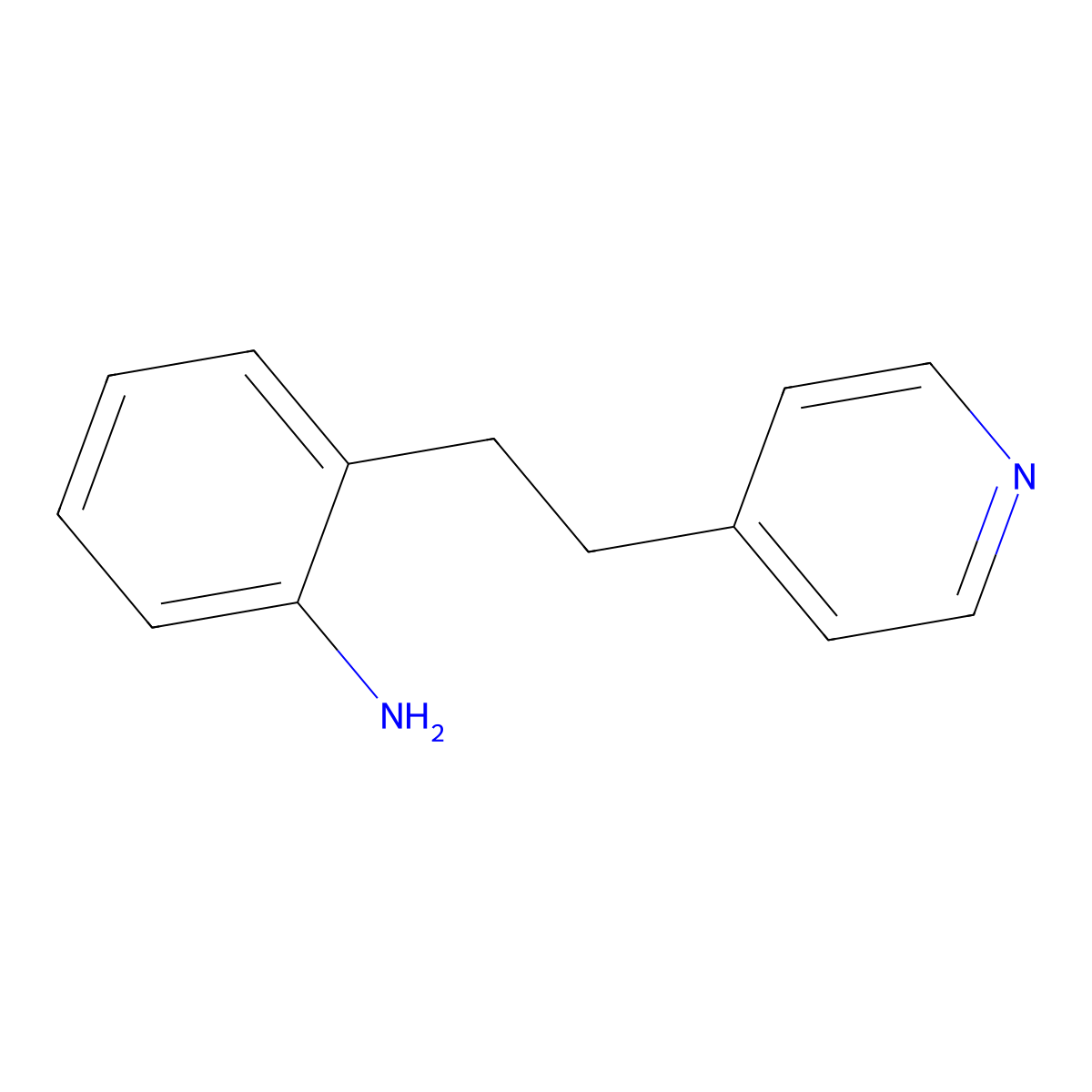 4-(2-Aminophenethyl)pyridine molecular structure, CAS 105972-24-5