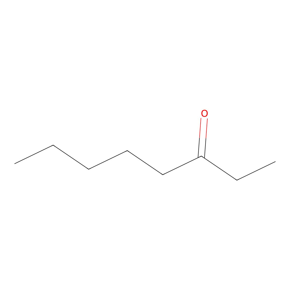 3-Octanone molecular structure, CAS 106-68-3
