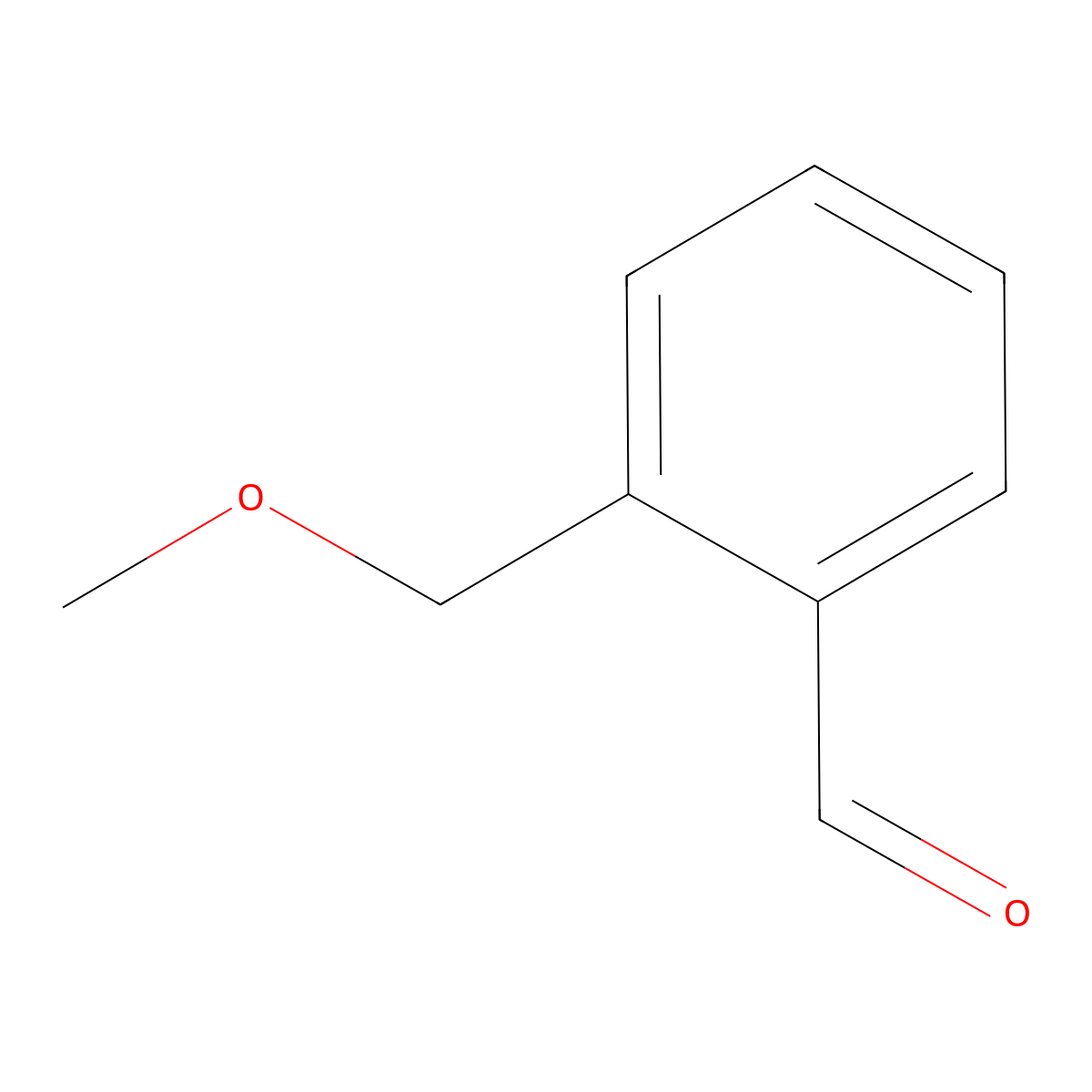 2-(Methoxymethyl)benzaldehyde molecular structure, CAS 106020-70-6
