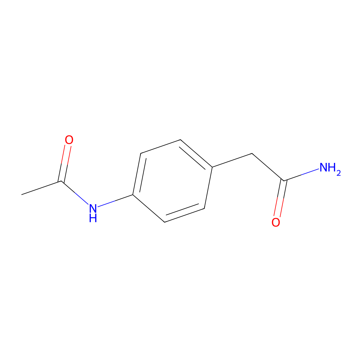 2-(4-Acetamidophenyl)acetamide molecular structure, CAS 1060283-53-5