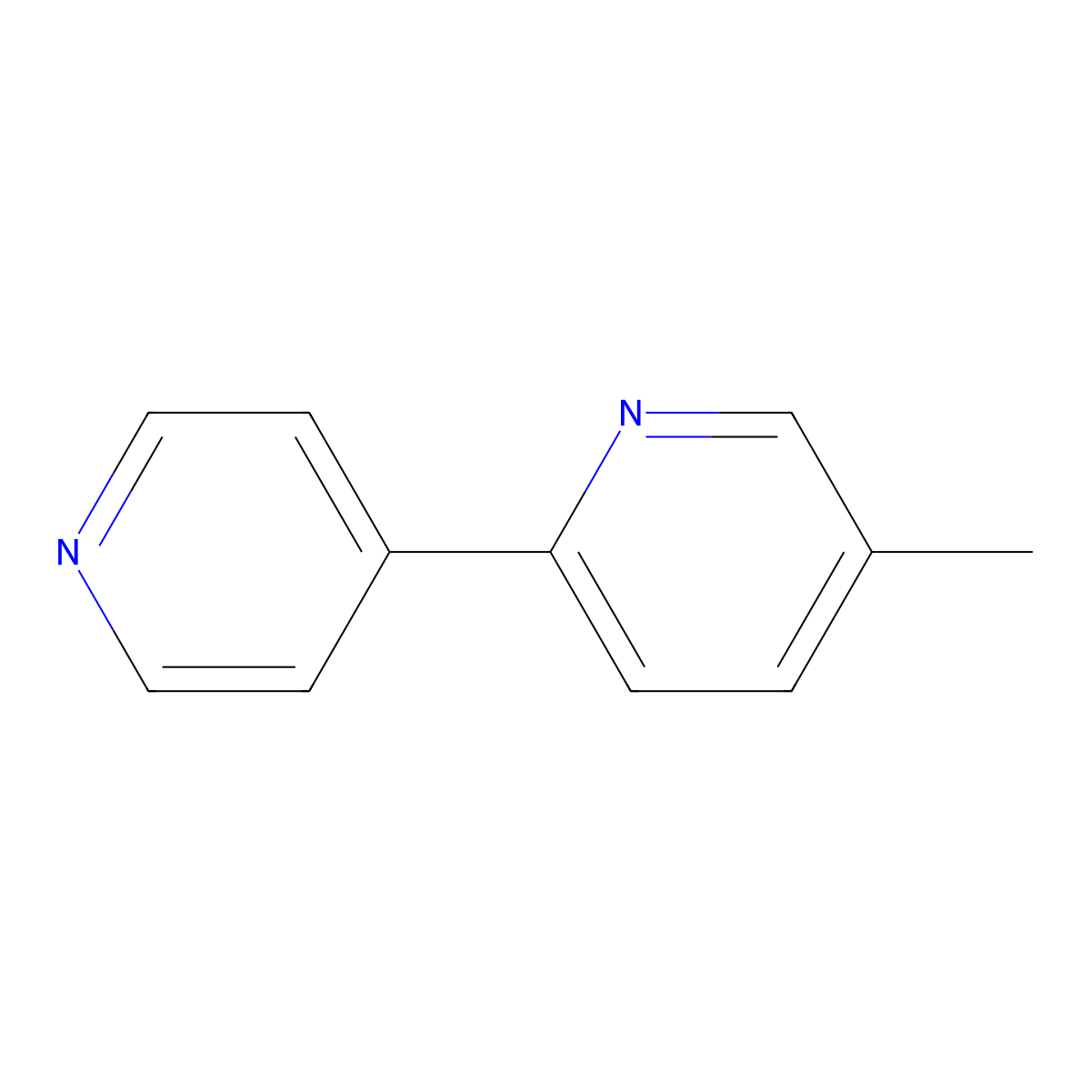 5-Methyl-2,4'-bipyridine molecular structure, CAS 106047-21-6