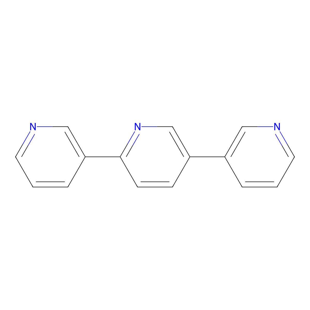 3,2':5',3''-Terpyridine molecular structure, CAS 106047-31-8