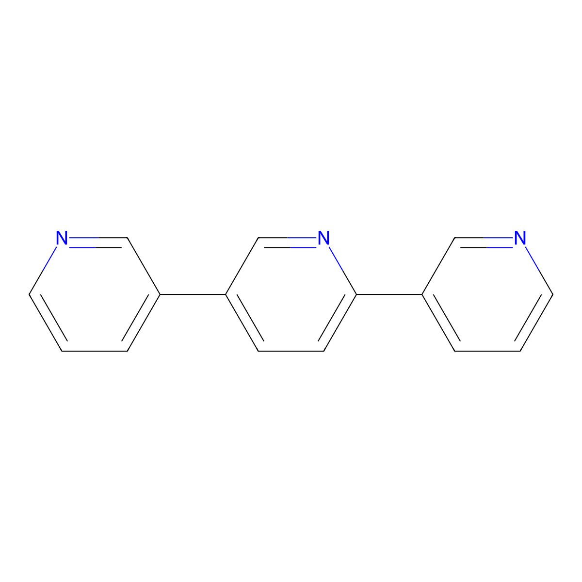 3,2':5',3''-Terpyridine molecular structure, CAS 106047-31-8