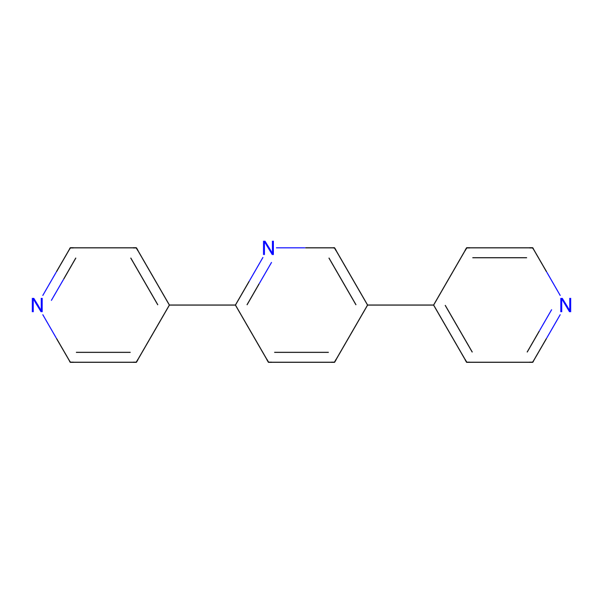 4,2':5',4''-Terpyridine molecular structure, CAS 106047-32-9