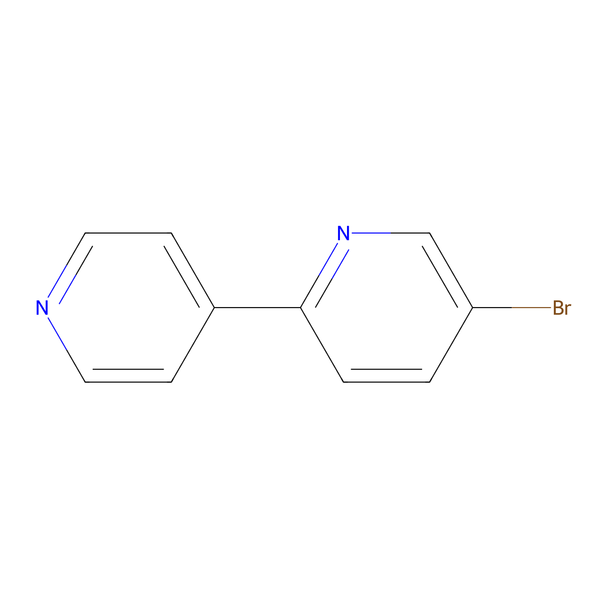 5-Bromo-2,4'-bipyridine molecular structure, CAS 106047-33-0
