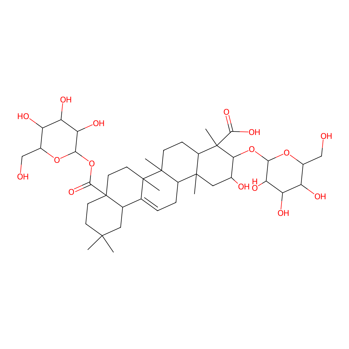 Medicoside G molecular structure, CAS 106074-96-8