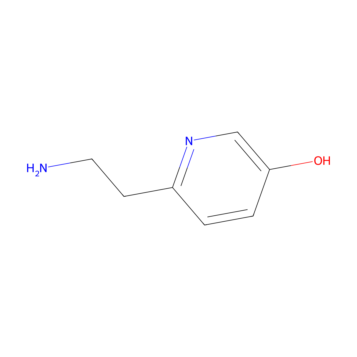 6-(2-Aminoethyl)pyridin-3-OL molecular structure, CAS 1060804-69-4