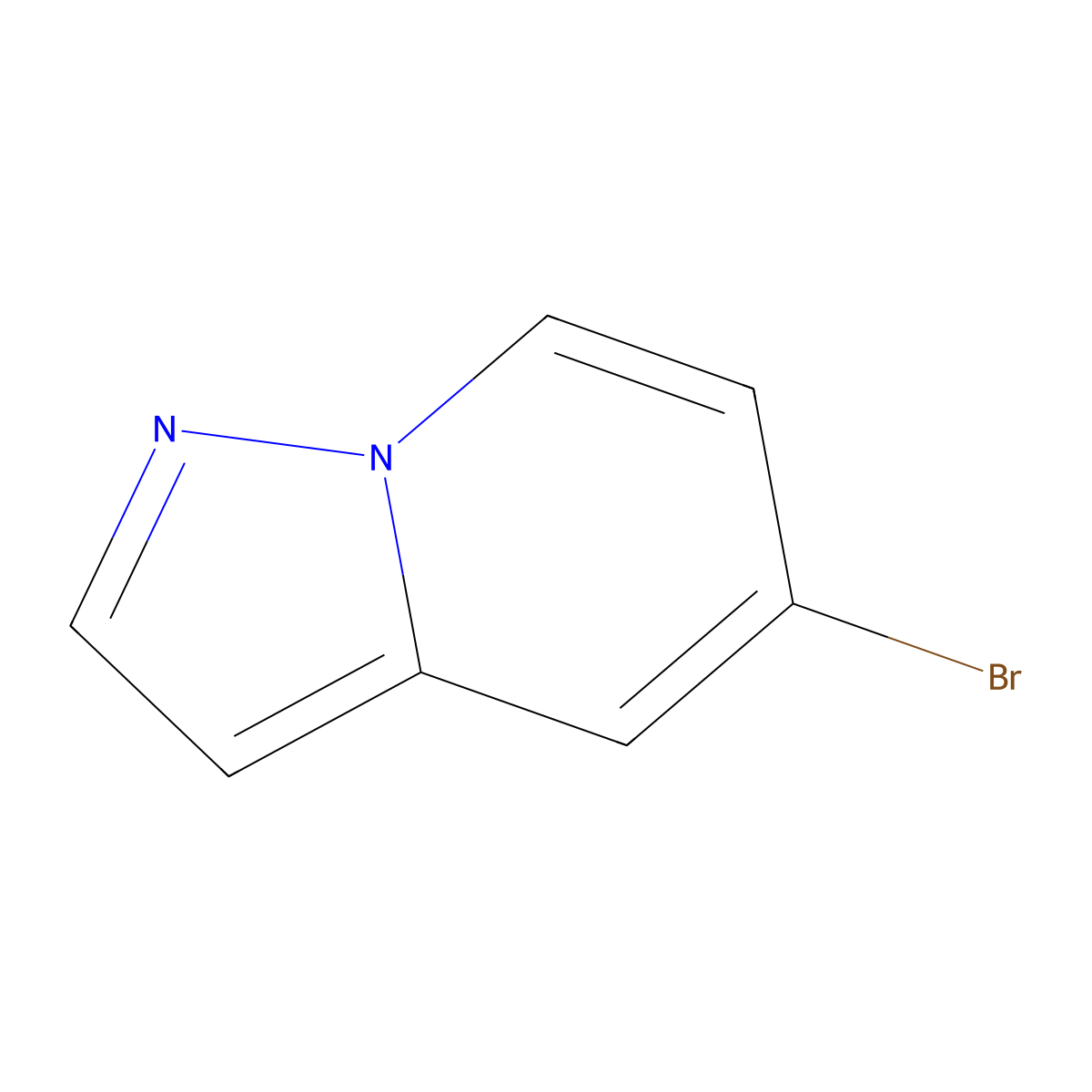 5-Bromopyrazolo[1,5-a]pyridine molecular structure, CAS 1060812-84-1