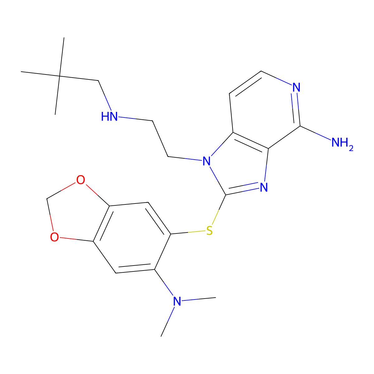 Cudc-305 molecular structure, CAS 1061318-81-7