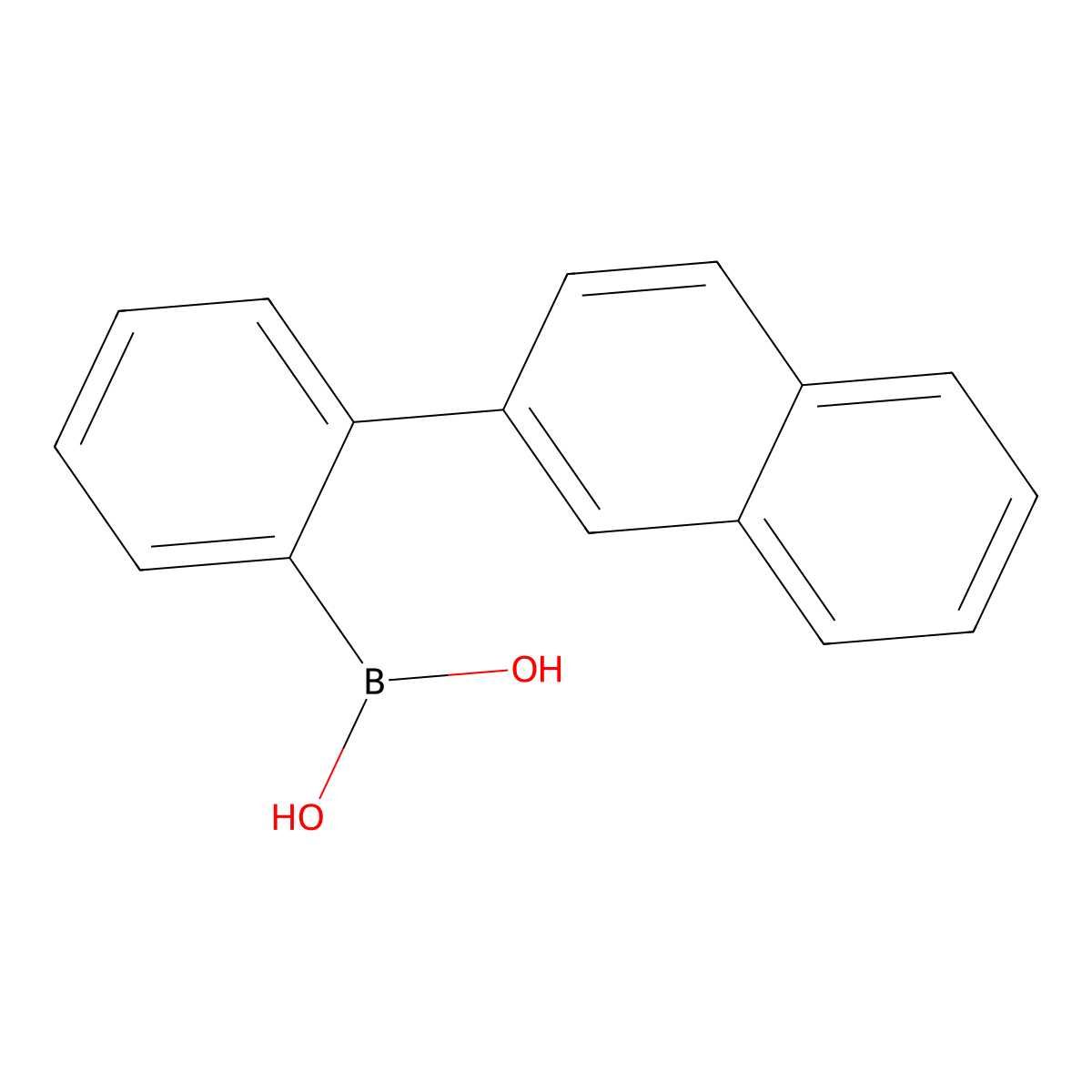 (2-(Naphthalen-2-yl)phenyl)boronic acid molecular structure, CAS 1061350-97-7
