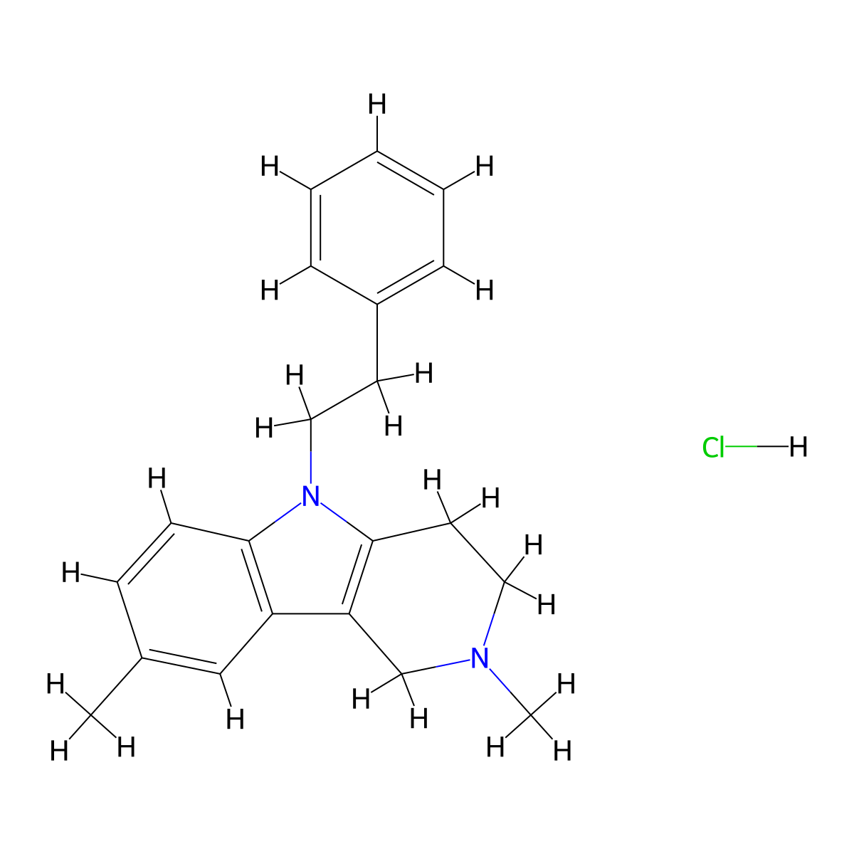 AVN-101 hydrochloride molecular structure, CAS 1061354-48-0