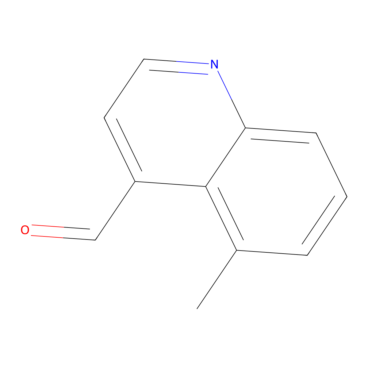 5-Methylquinoline-4-carbaldehyde molecular structure, CAS 106143-34-4