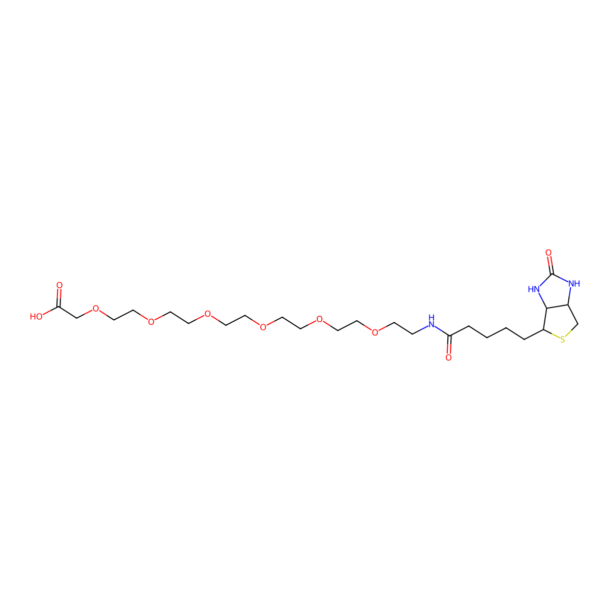 C24H43N3O10S molecular structure, CAS 1061653-60-8