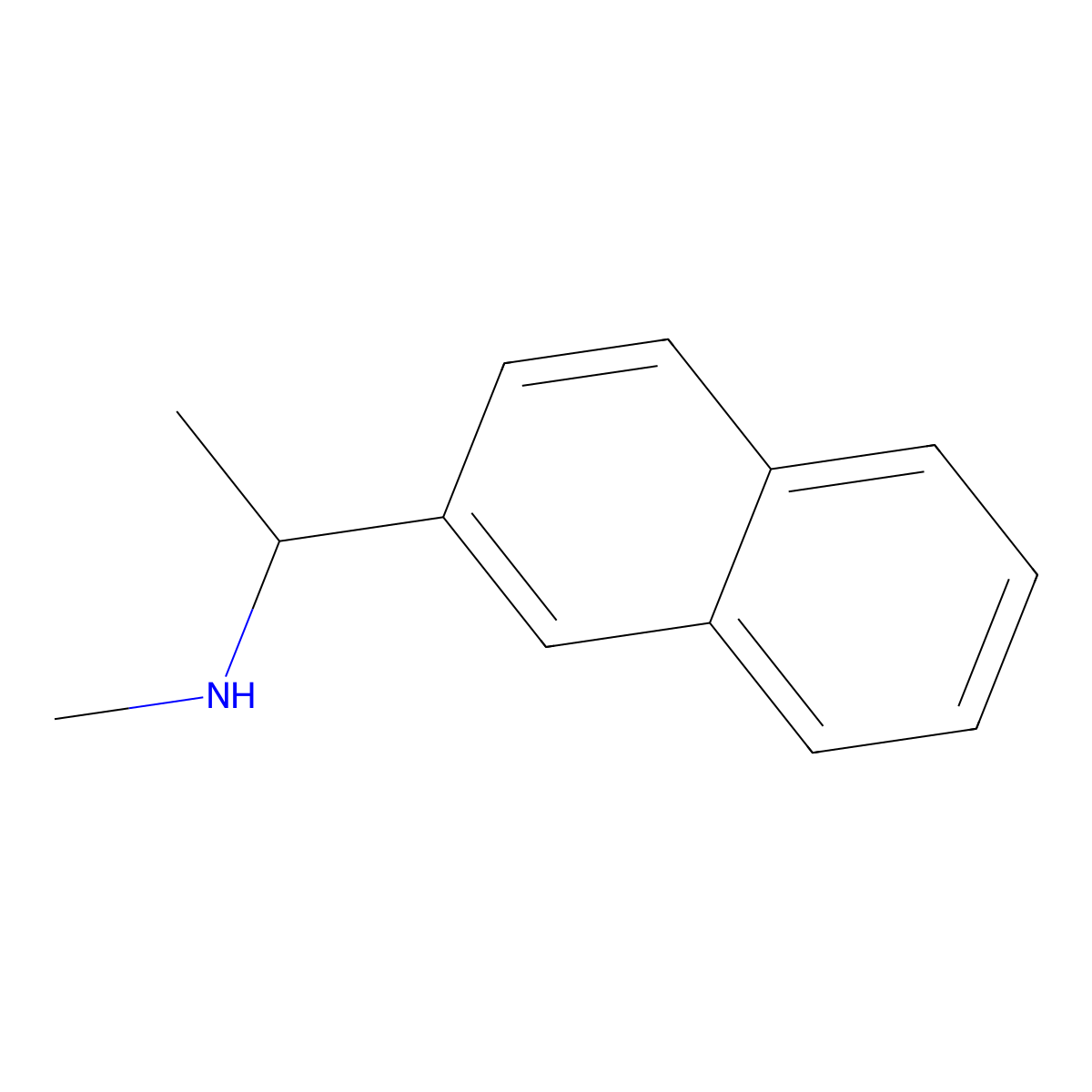 N-methyl-1-(2-naphthyl)ethanamine molecular structure, CAS 106213-84-7