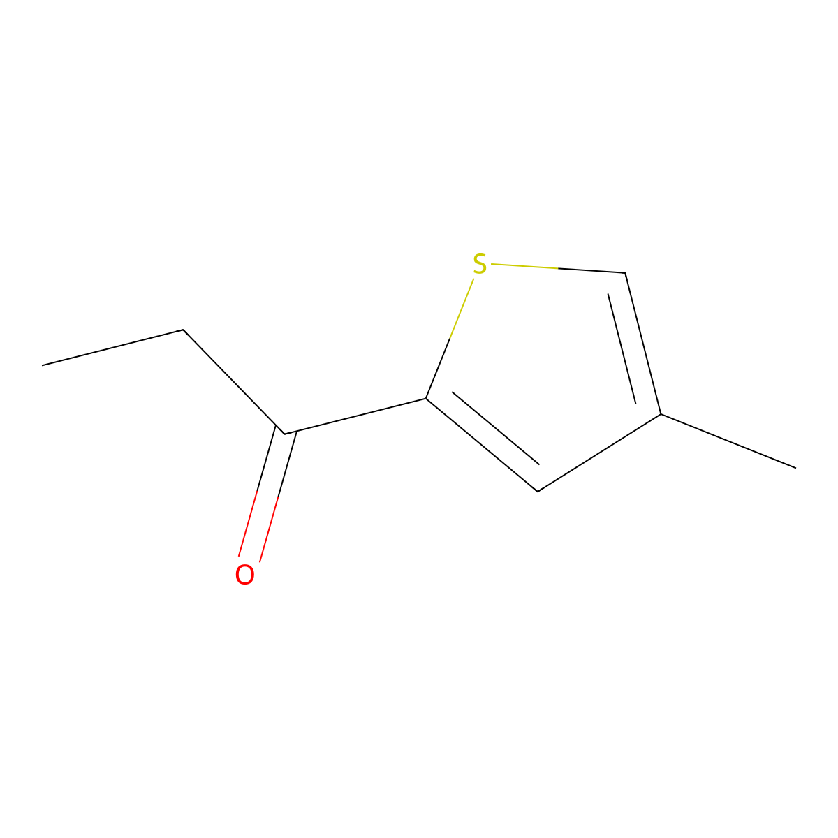 1-(4-Methylthiophen-2-yl)propan-1-one molecular structure, CAS 106265-82-1