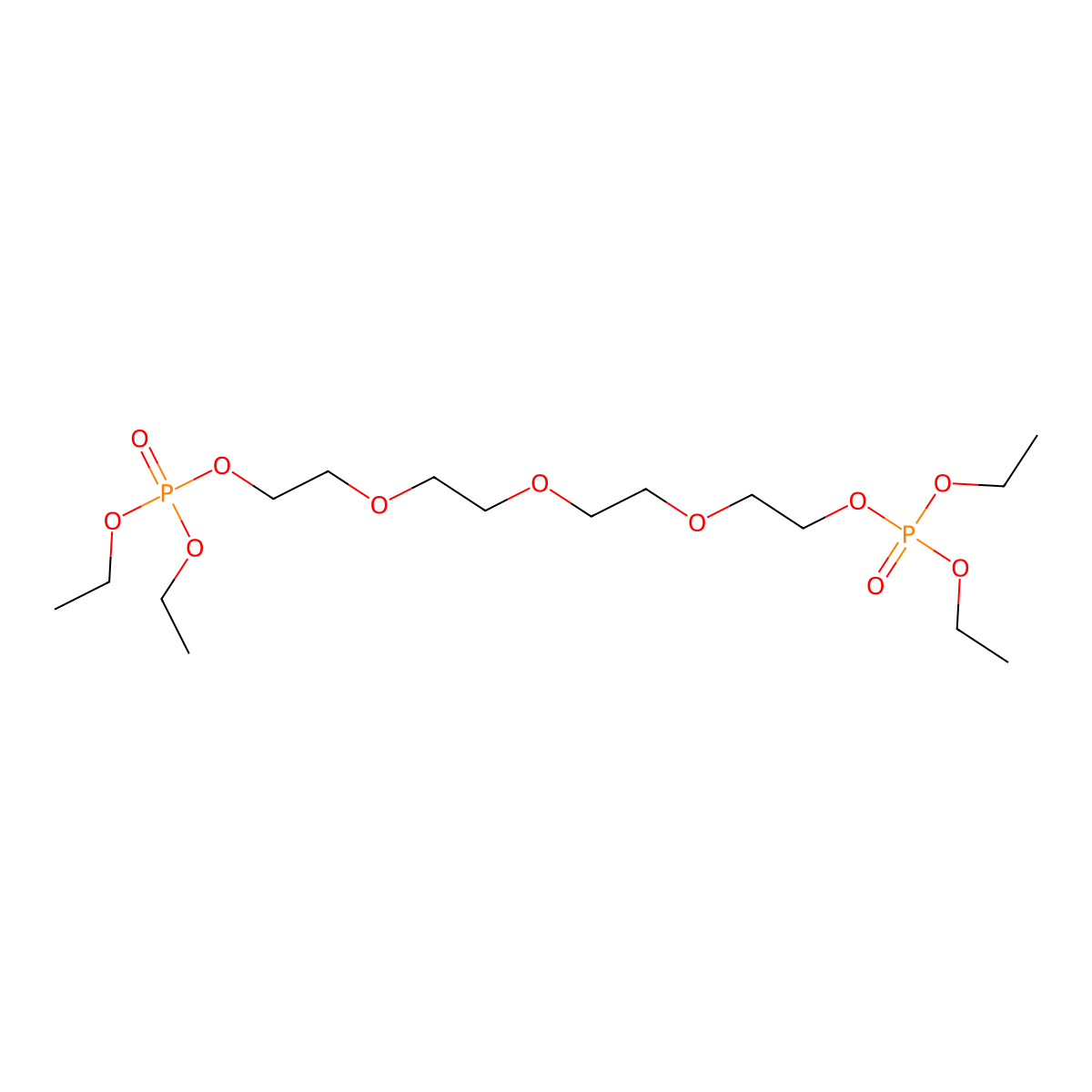 PEG5-Bis(phosphonic acid diethyl ester) molecular structure, CAS 106338-06-1