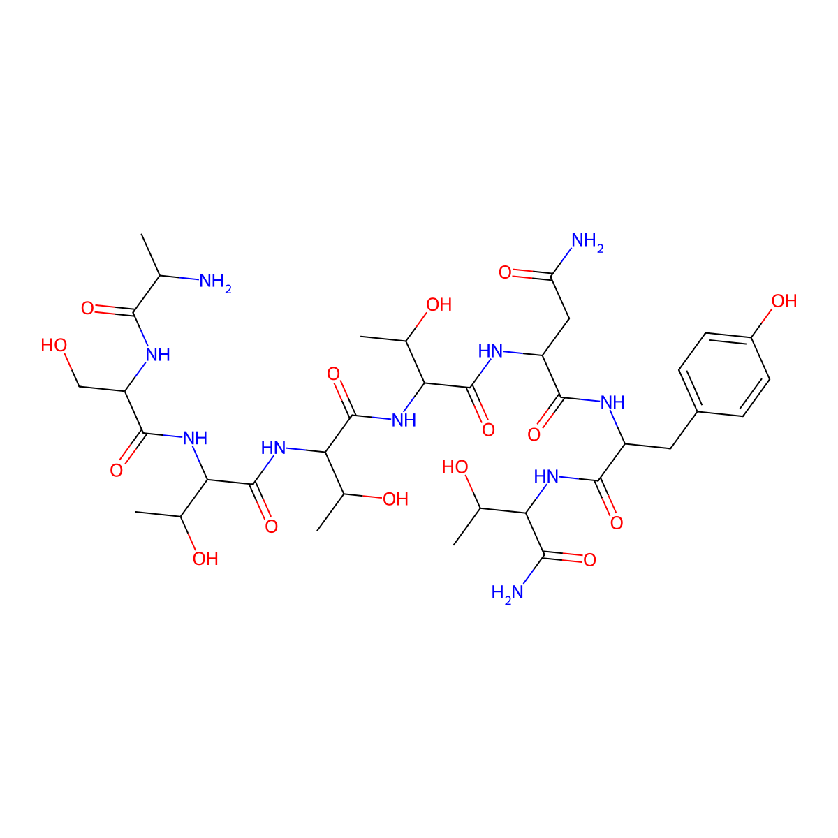 Dapta molecular structure, CAS 106362-34-9