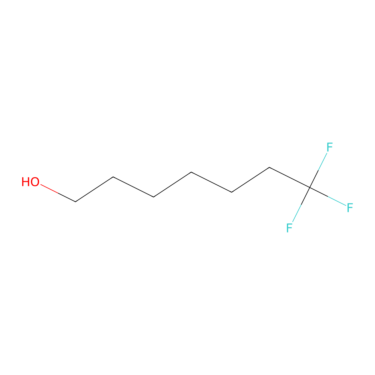 7,7,7-Trifluoroheptan-1-ol molecular structure, CAS 1064191-60-1