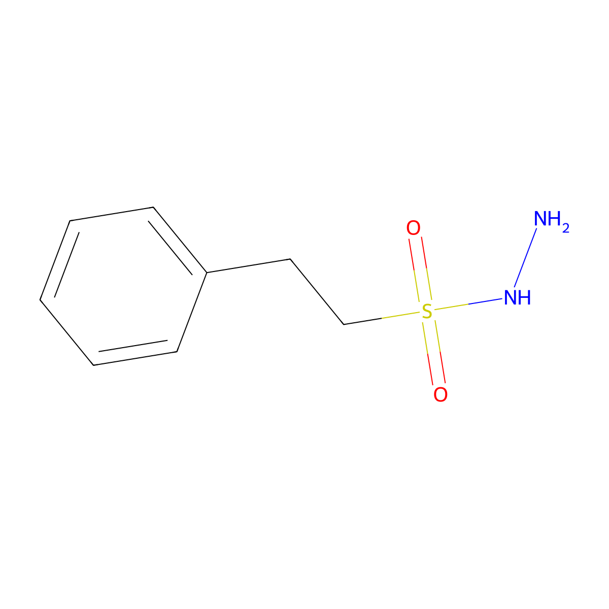 2-Phenylethane-1-sulfonohydrazide molecular structure, CAS 1065131-48-7