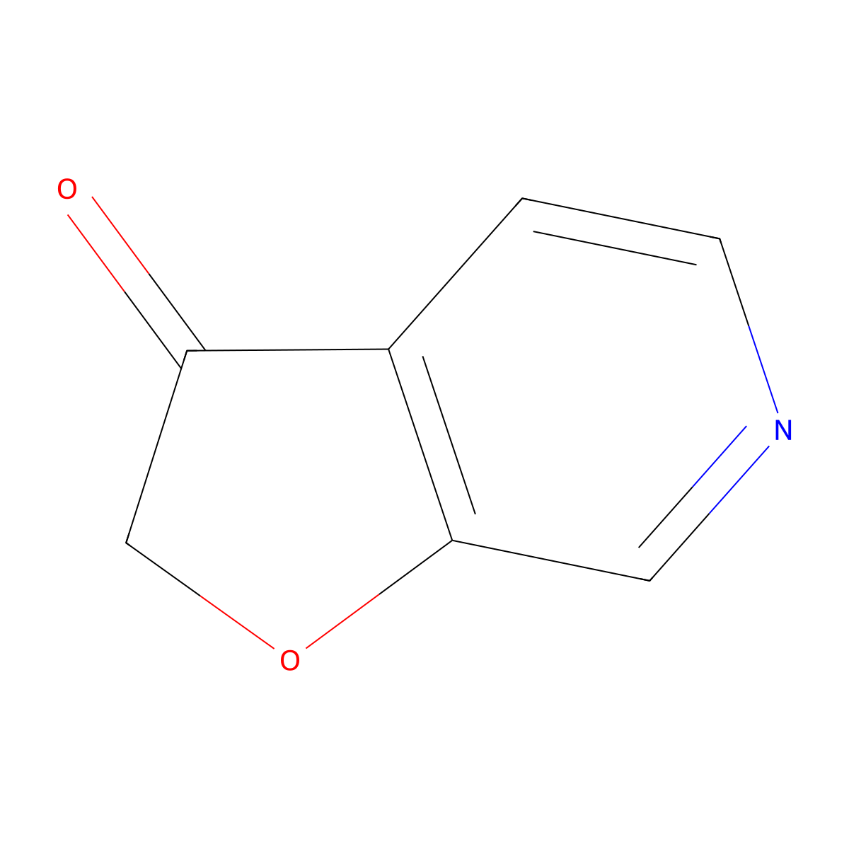 Furo[2,3-C]pyridin-3(2H)-one molecular structure, CAS 106531-52-6