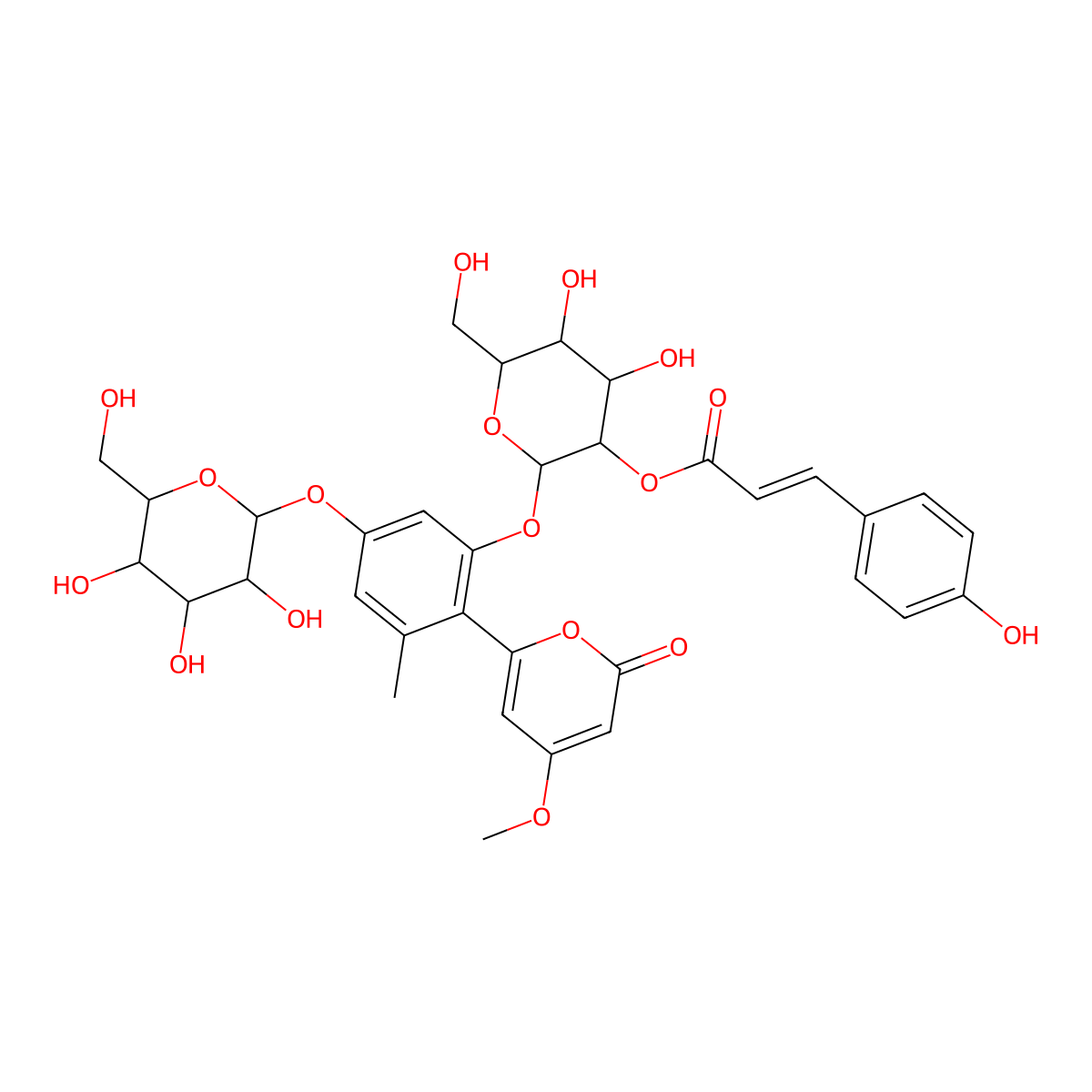 Aloenin B molecular structure, CAS 106533-41-9