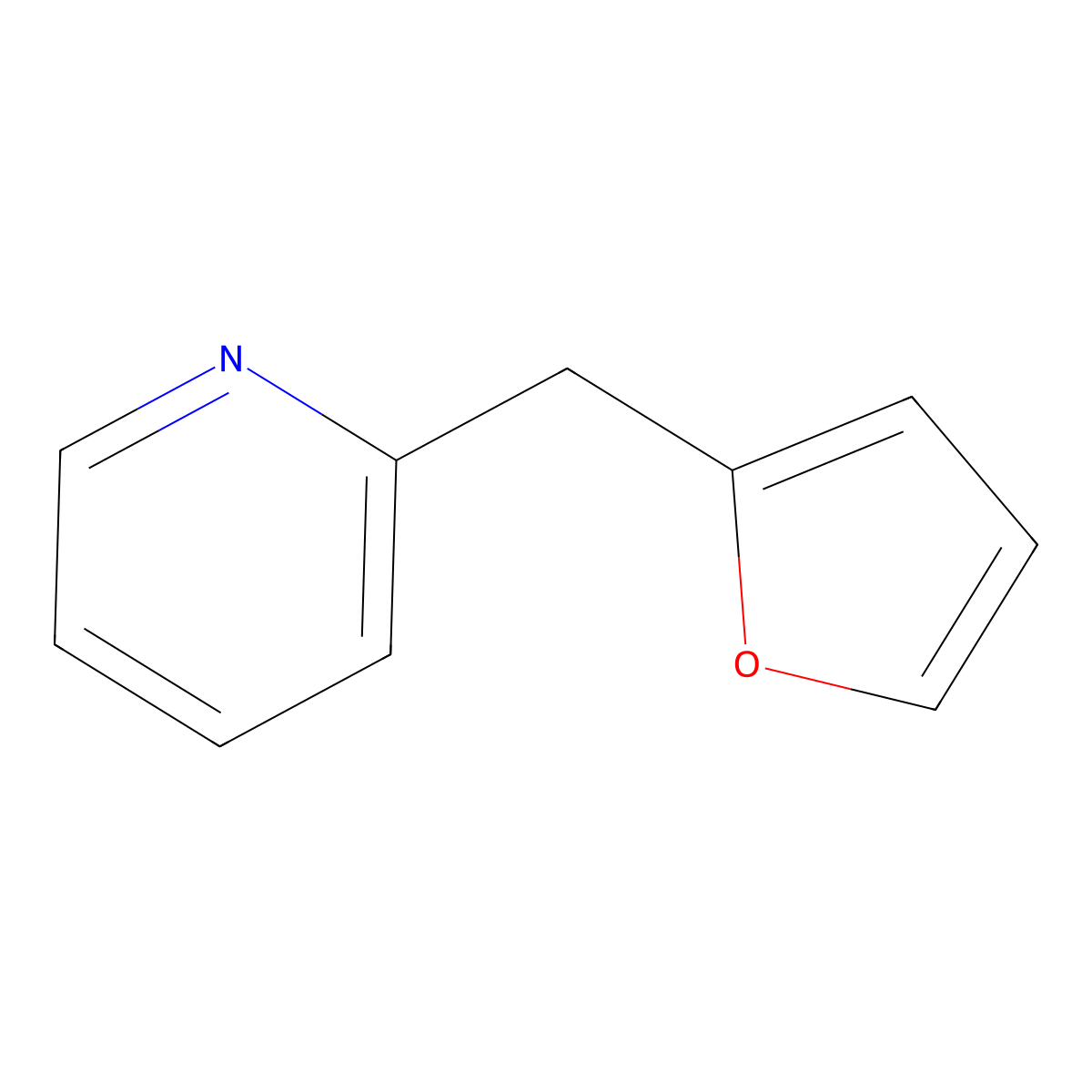 2-(Furan-2-ylmethyl)pyridine molecular structure, CAS 106584-05-8