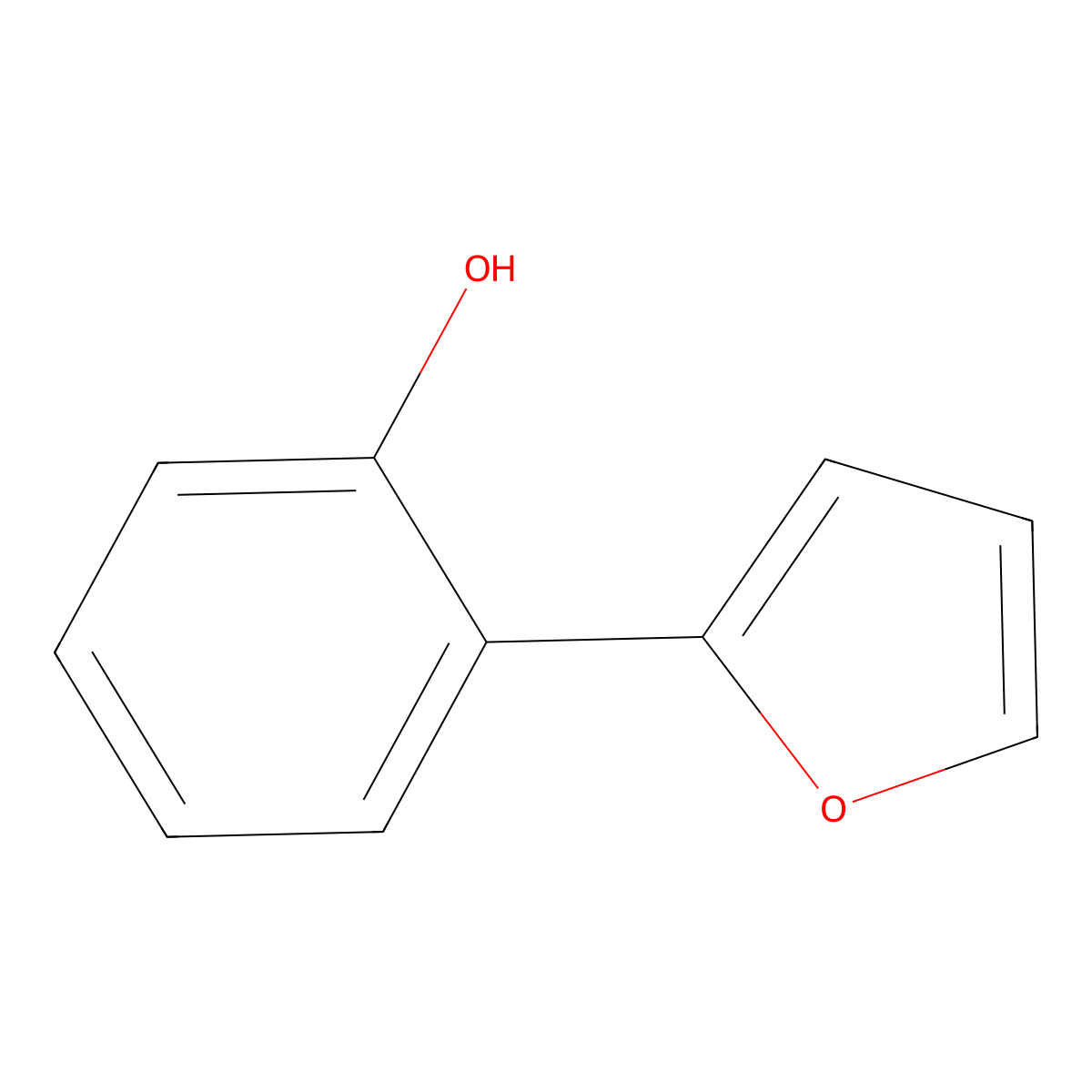 2-(Furan-2-YL)phenol molecular structure, CAS 106584-14-9