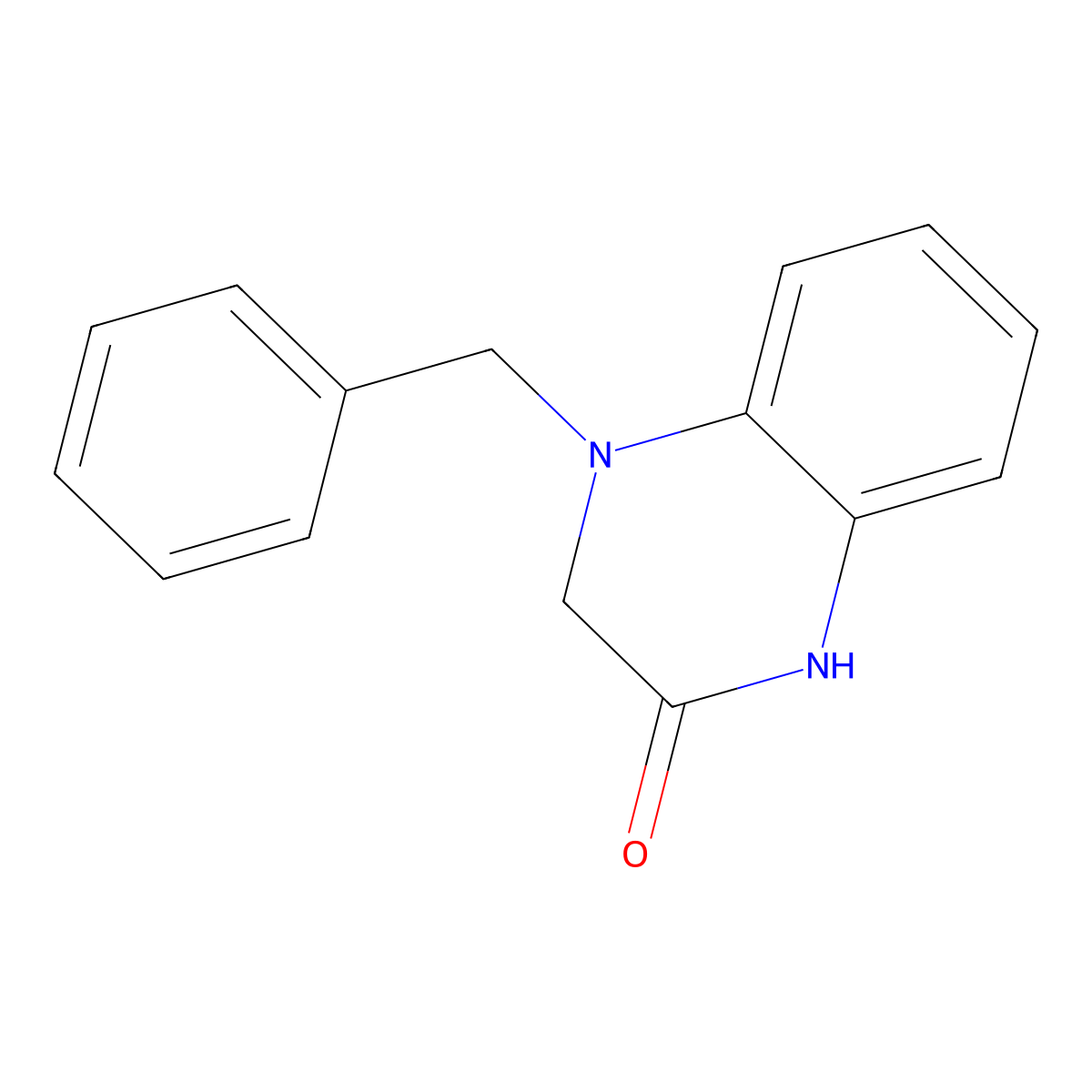 4-Benzyl-1,3-dihydroquinoxalin-2-one molecular structure, CAS 106595-91-9
