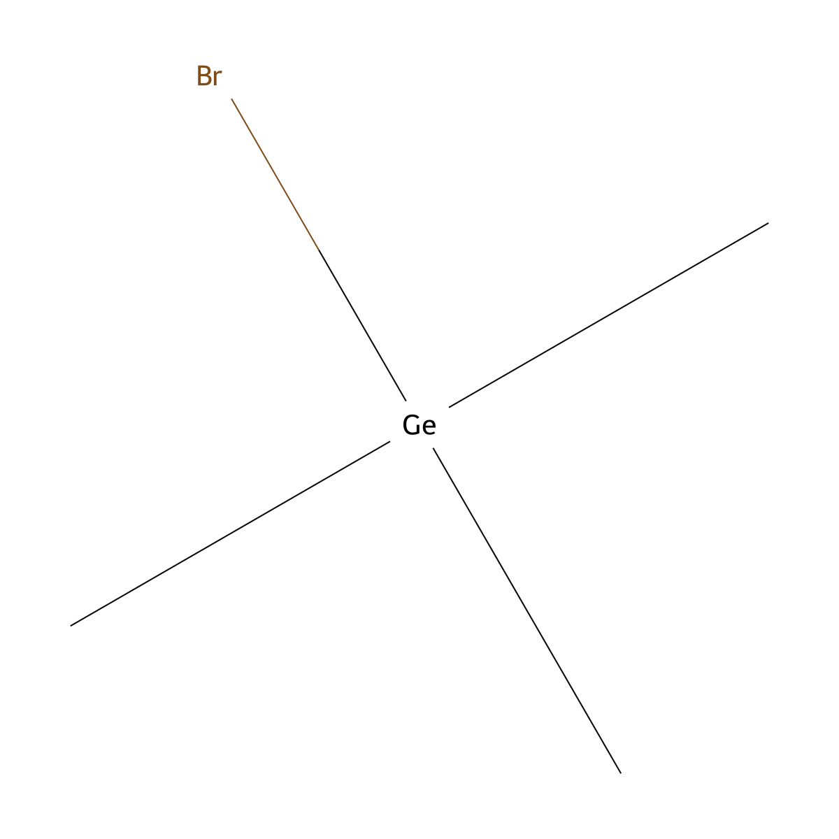 Bromotrimethylgermane molecular structure, CAS 1066-37-1